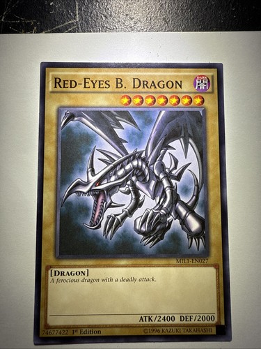 Red-Eyes B. Dragon MILI-EN027 Millennium Pack