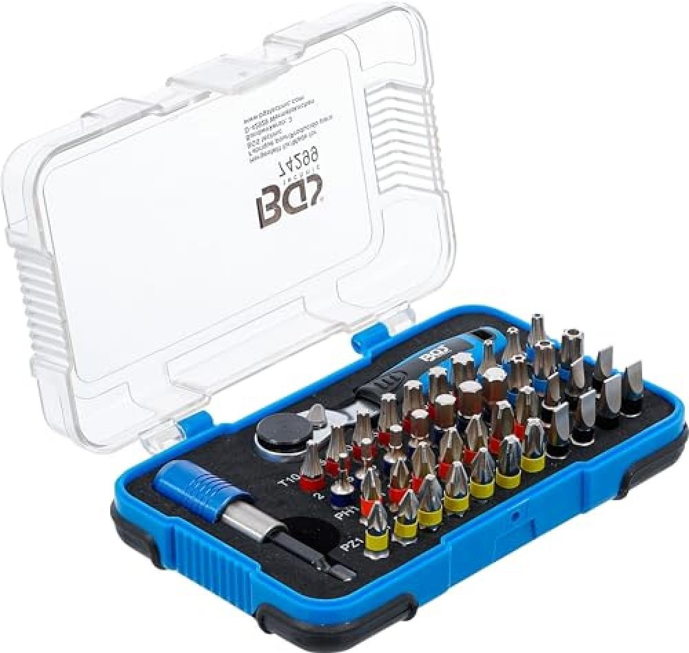 Recensione Set BGS 74299: 43 Punte S2 e Mini Cricchetto High-Tech