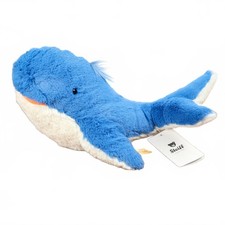 Steiff Soft Cuddly Friends Tory the Blue Whale Plush 12 Long New with Tags