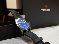 New Tudor Black Bay Ceramic Blue Dial 41mm M79210CNU Master Chronometer Full Set