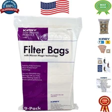 Durable & Tear-Resistant Kirby Vacuum Bags - 9-Pack, Fits G4, G5, G6 Models