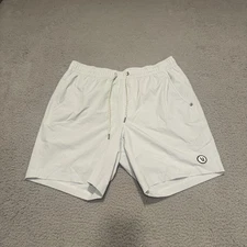 VUORI Men's Kore Shorts Lined Men's Athletic 7" V302  L  Color Sky Gray