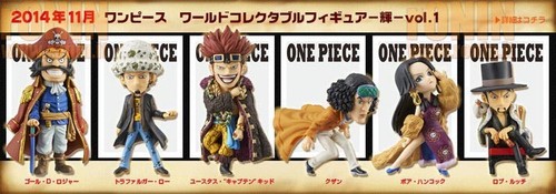 SET COMPLETO 6 PZ - ONE PIECE WCF KAGAYAKI Vol. 1 - BANPRESTO WORLD COLLECTABLE - Foto 6 di 6