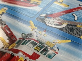 LEGO 7207 Set - CITY: Fire Boat - New In Box, Factory Sealed, Retired