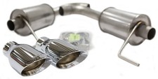 Roush Performance Axle-back Exhaust With Dual Round Tips 2015 Mustang 3.7l V6