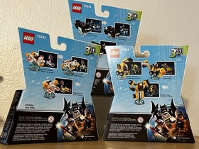 LEGO Dimensions Lot of 3 Fun Packs: 71212 Emmet 71213 Bad Cop 71231 Unikitty NIB
