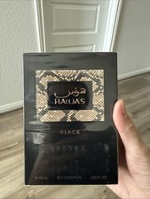 Hawas Black by Rasasi 3.38 oz EDP Cologne for Men New In Box