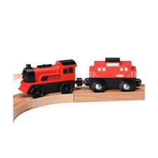 SainSmart Jr. Wooden Train Set Accessories, 2 PCS Motorized Train f... Fast Ship