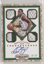 2016-17 Grand Reserve Rookie Cornerstones Granite /25 Demetrius Jackson Auto RC