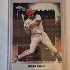 Topps Chrome Update Series 2025 Dylan Crews Nationals Night Terrors Rookie NT-13