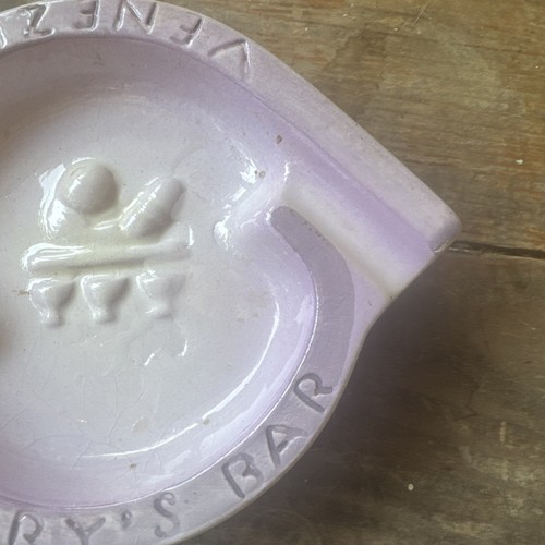 Harry’s Bar Venezia Ashtray Lavender Signed - Picture 3 of 10