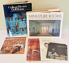 Mini Doll House Books Colleen Moore Thorne Rm Art Institute Chicago Queen Mary
