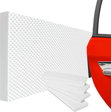 Garage Wall Protector, Garage Car Door Protector Bumper Guard for Inflaming Ultr