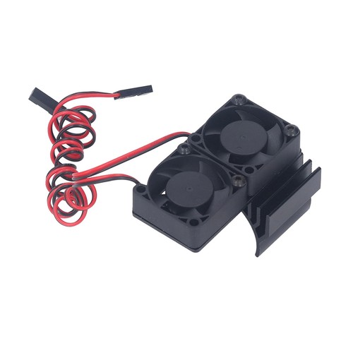 (Schwarz) DC 5V RC Heat Sink High Velocity Fan Motor Radiator Fan Set Für T UI - Bild 9 von 22