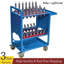 Rolling Tool Cart 40 Taper Tool Holder CNC Tool Cart CAT40 Tool Trolley 35 BT40