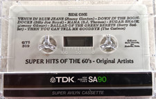 Super Hits Of The 60s Original Artists Cassette