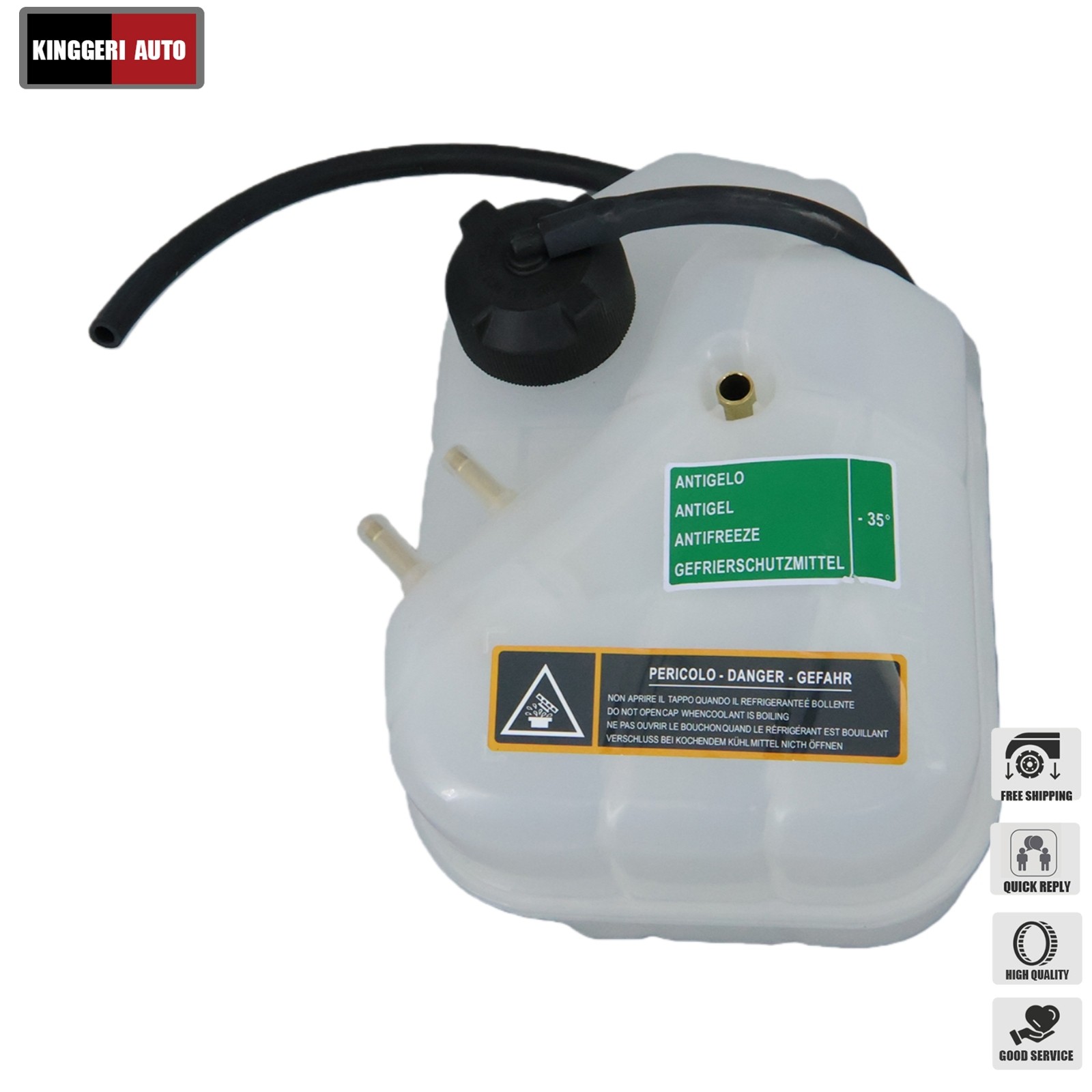 NEW For Maserati GranTurismo 2007-2017+ 4.2L 4.7L Coolant Expansion Tank 296547