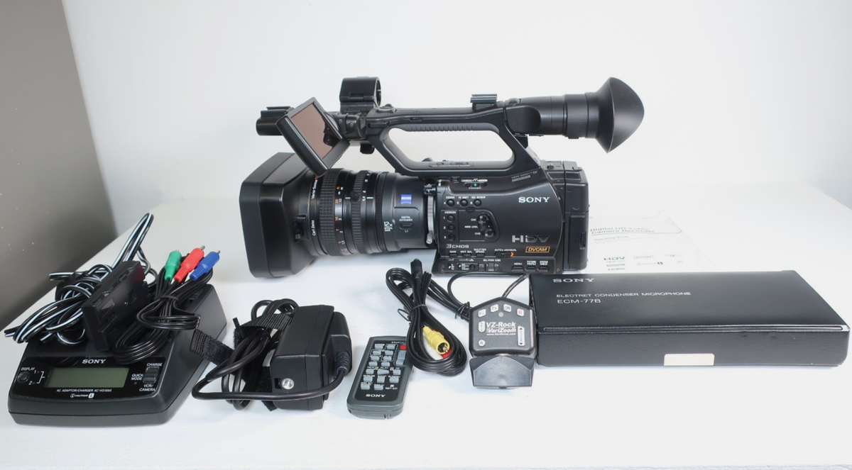 🎥 Sony HVR-Z7U HDV Digital Video Camera – Zeiss Vario-Sonnar T