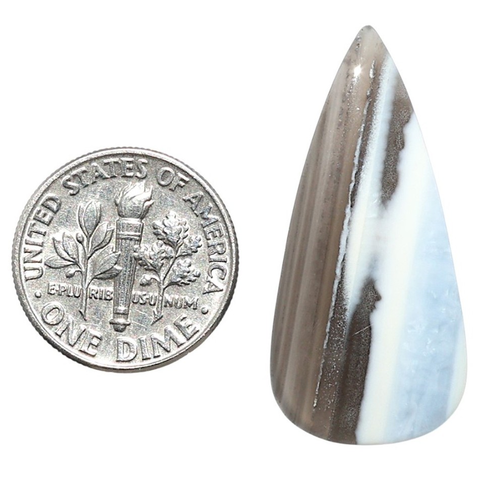 Owyhee Opal Natural Loose Gemstone Pear 15.5x32.9x4.5 mm Fall Gift LS23 ...