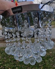 Hanging Multi-strand Glass Chandelier for Nur...