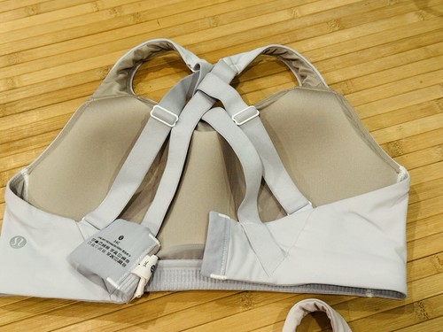 Lululemon Lotto di 4 Reggiseni Sportivi Alta Supporto Energia Reggiseno Rosa, Grigio Donna 34C 🌺 - Foto 10 di 13