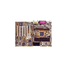 Asus P3W Slot 1 motherboard 6 PCI slots Supports PII 233 450 PIII 450 1.0 GHz. F