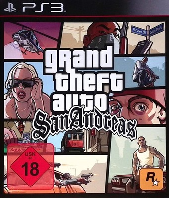Grand Theft Auto: San Andreas / Playstation 3 / PS3 + Handbuch *Top Zustand*