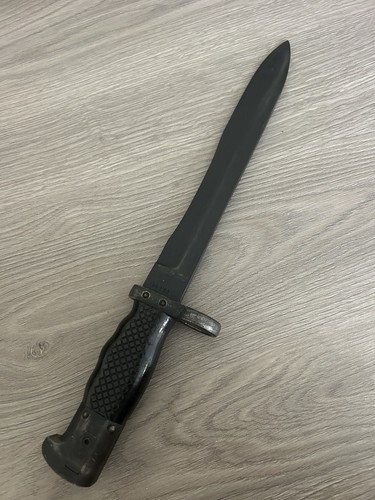 Vintage Spanish CETME Rifle Bayonet with Scabbard Spain - Picture 4 of 7