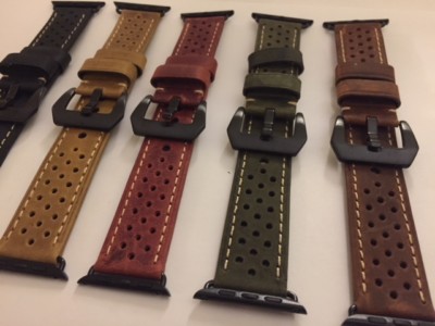  Luxury Leather Single Tour Band Strap Bracelet Belt For iwatch Apple Watch 