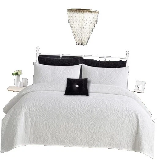 Paisley Blanco Country Quilts, colchas y cobertores para cunas