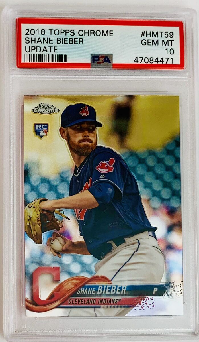 PSA10 Shane Bieber MLB ルーキーカード