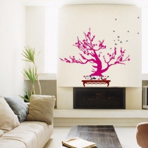 Wanddeko Aufkleber BLÜTENBAUM 142-KR0041 - M - Bild 2 von 2