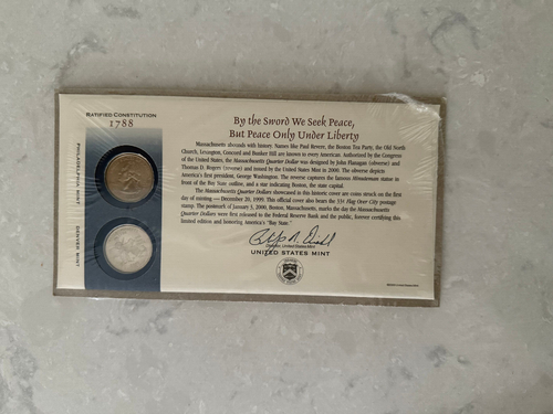 Lot 6 Sealed US State Quarter Coin Ratified Constitution Sets  (4)1788 1789 1790 - Picture 8 of 8