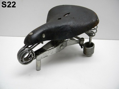 Vintage Lepper Primus schwarz Herren Ledersattel (S22) - Bild 3 von 8