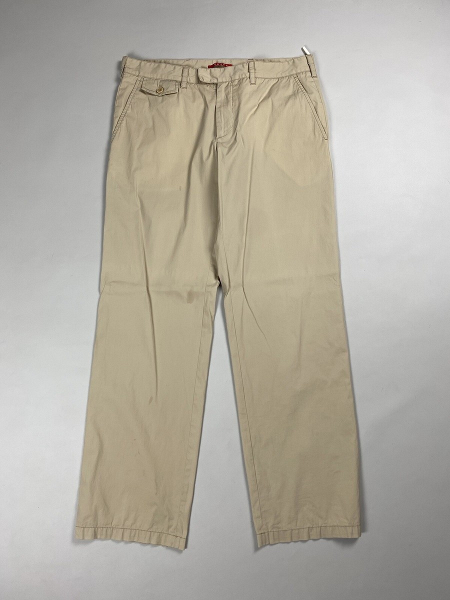 TOM PRADA チノパンツ 44 Prada Black Tab men's chino pants trousers size 52 / Xl | eBay