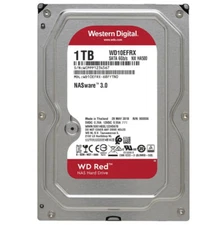 Western Digital Red 1TB WD10EFRX 64MB SATA III 3.5 inch NASware 3.0 Hard Drive