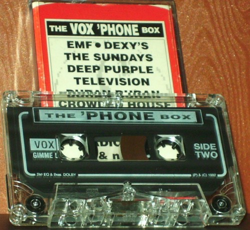VOX PHONE BOX BOWIE DURAN PURPLE HOLLIES PROMO CASSETTE ALTERNATIVE REGGAE HOUSE - Picture 4 of 4