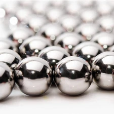(500 Pieces) PGN - 1/4 Inch (0.25) Precision Chrome Steel Bearing Balls G25