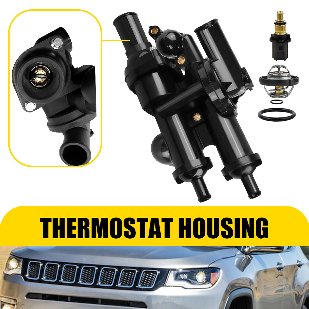 2007-20 Chrysler Dodge Coolant Engine Thermostat Housing Replacement