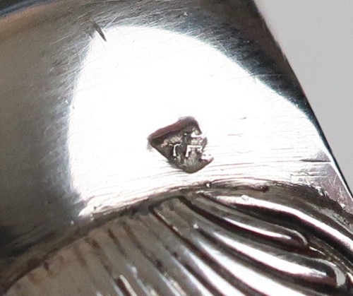 Pinzas antiguas para servir espárragos de plata francesa Freres 950 violín concha - Imagen 17 de 18