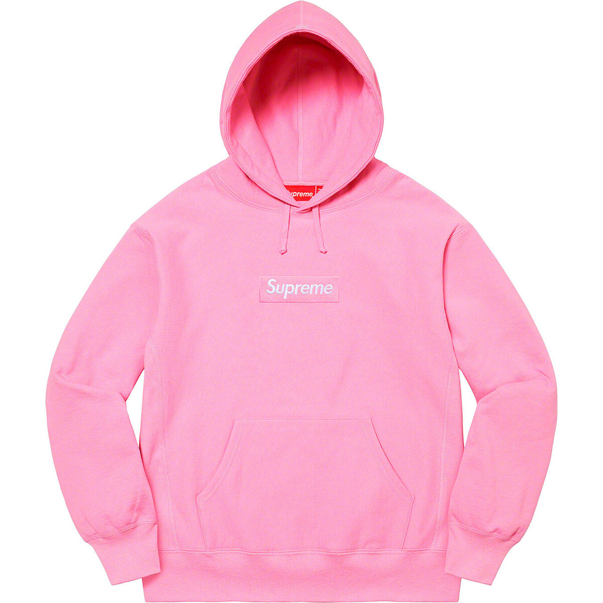 Supreme Box Logo Hooded Sweatshirt Red