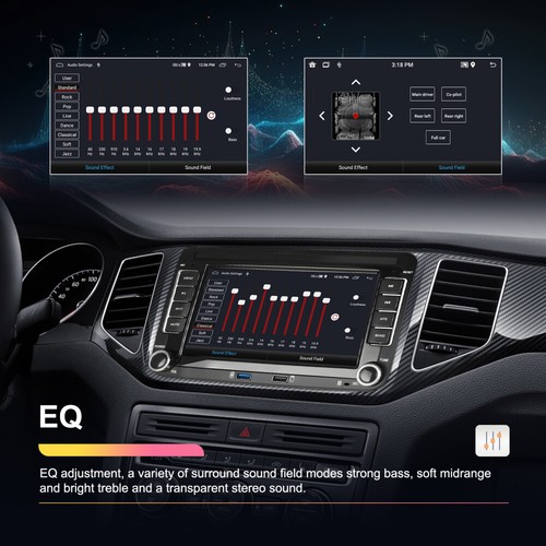 DAB+ Android 13 Autoradio GPS Kamera für VW Golf 5 6 Passat Touran Polo Tiguan - Bild 4 von 24