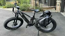 QuietKat Jeep E-Bike plus Trailer - barely used, less than 100 miles