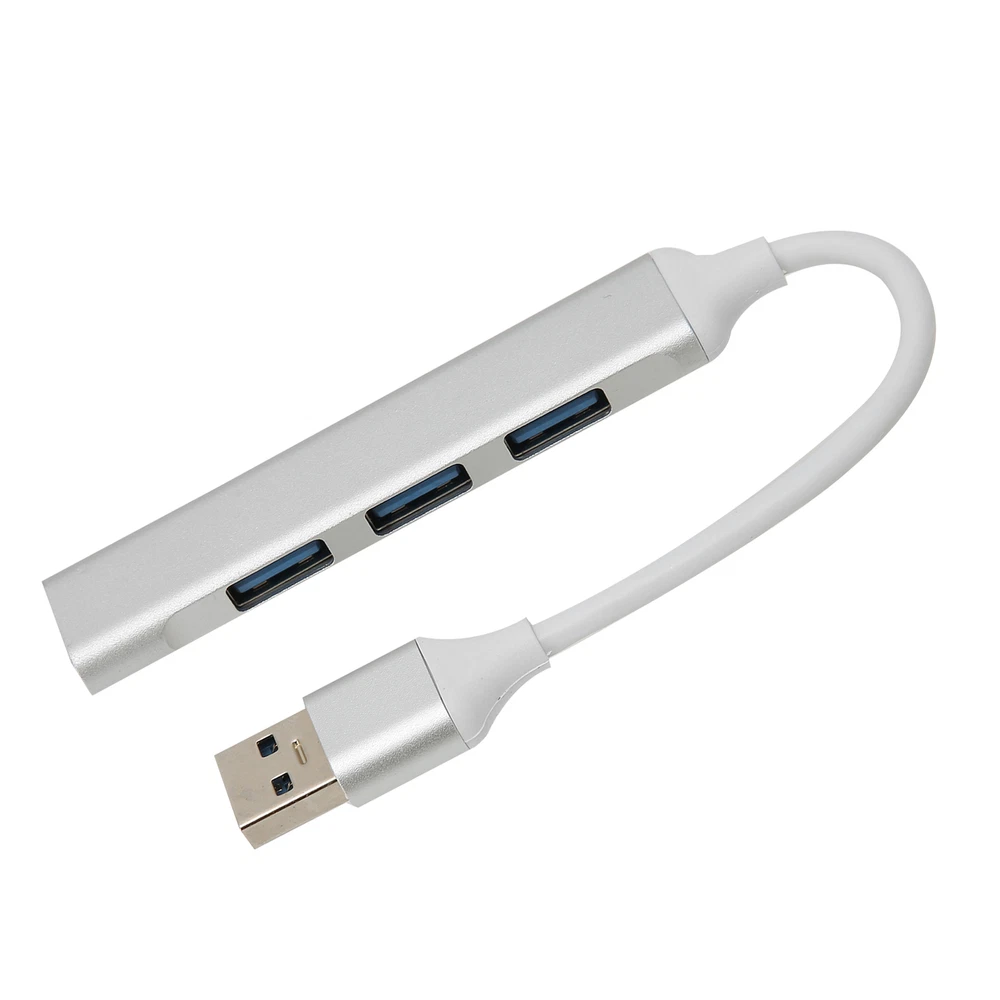 High Speed 4 Port USB Hub Splitter Extension Adapter For Flash Drives Hard Drive
