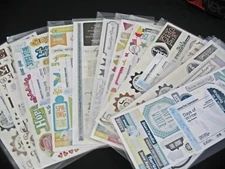 Title stickers  Gazebo, Chalet, Divine, Creative Memories, choices