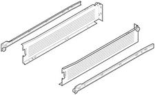 Blum 320M2700C15 White Metabox 11"L X 3-3/8"H Drawer Slide Set
