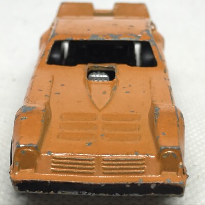 Hot Wheels Redline Vega Bomb Car 1969 Orange Made In Hong