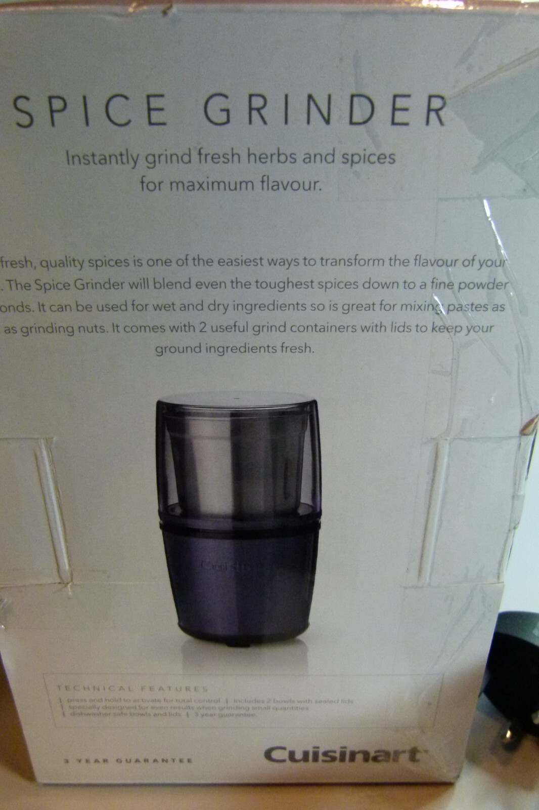 Cuisinart SG21U Electric Spice Grinder(B) eBay