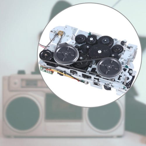 Movimiento de reemplazo de movimiento reproductor de cassette para reparación de grabadora de cubierta de casetes - Imagen 3 de 8