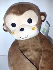 Bedtime Originals Plush Ollie Monkey Brown Stuffed Animal Toy Lovey Doll Baby